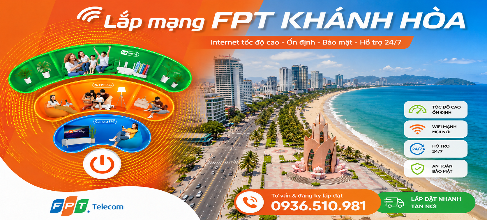 Lắp Mạng FPT Khánh Hòa